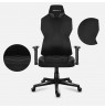 Gaming armchair Huzaro Combat 6.2 Black RGB
