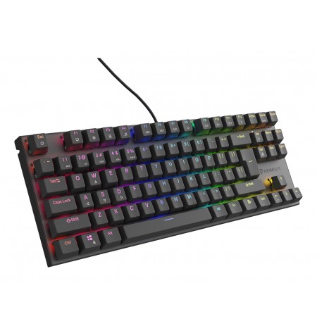 THOR 303 | Mechanical Gaming Keyboard | Wired | US | Black | USB Type-A | Outemu Brown