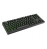 GAMING KEYBOARD GENESIS THOR 404 TKL DE RGB BACKLIGHT MECHANICAL BLACK KAILH BOX BROWN