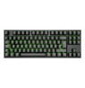 GAMING KEYBOARD GENESIS THOR 404 TKL DE RGB BACKLIGHT MECHANICAL BLACK KAILH BOX BROWN