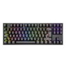 GAMING KEYBOARD GENESIS THOR 404 TKL DE RGB BACKLIGHT MECHANICAL BLACK KAILH BOX BROWN