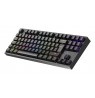 GAMING KEYBOARD GENESIS THOR 404 TKL DE RGB BACKLIGHT MECHANICAL BLACK KAILH BOX BROWN