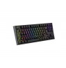 GAMING KEYBOARD GENESIS THOR 404 TKL DE RGB BACKLIGHT MECHANICAL BLACK KAILH BOX BROWN