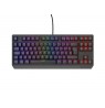 GAMING KEYBOARD GENESIS THOR 230 TKL ES RGB MECHANICAL OUTEMU RED BLACK HOT SWAP