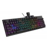 THOR 303 | Mechanical Gaming Keyboard | Wired | US | Black | USB Type-A | Outemu Brown