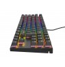 GAMING KEYBOARD GENESIS THOR 303 TKL ES RGB BACKLIGHT MECHANICAL SILENT SWITCH BLACK HOT