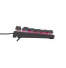 GAMING KEYBOARD GENESIS THOR 303 TKL ES RGB BACKLIGHT MECHANICAL SILENT SWITCH BLACK HOT