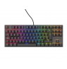 GAMING KEYBOARD GENESIS THOR 303 TKL ES RGB BACKLIGHT MECHANICAL SILENT SWITCH BLACK HOT