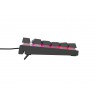 GAMING KEYBOARD GENESIS THOR 303 TKL ES RGB BACKLIGHT MECHANICAL SILENT SWITCH BLACK HOT