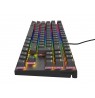 GAMING KEYBOARD GENESIS THOR 303 TKL ES RGB BACKLIGHT MECHANICAL SILENT SWITCH BLACK HOT