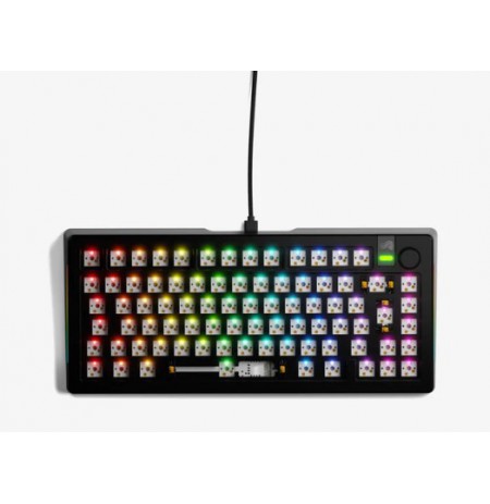 Glorious GMMK 3 Pro 75% Custom Gaming Keyboard - Barebone, ISO Layout, Black