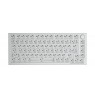 Glorious GMMK Pro White Ice 75% TKL Keyboard - Barebone, ANSI Layout, Silver