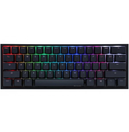 Ducky One 2 Mini Gaming Keyboard, MX-Brown, RGB-LED, black