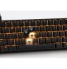 Ducky Mecha Mini Gaming Keyboard, MX-Speed-Silver, RGB-LED - Black