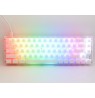 Ducky One 3 Aura White SF Gaming Keyboard, RGB LED - MX-Red