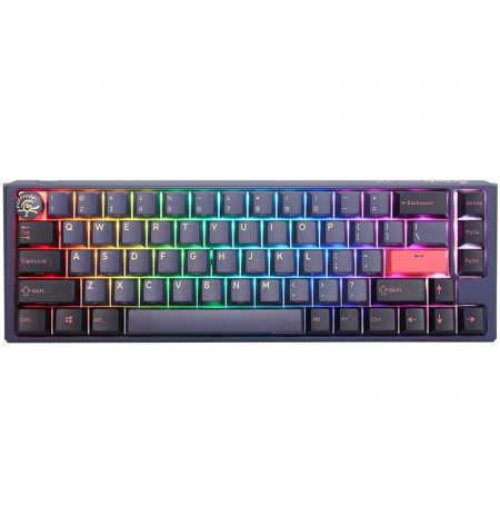 Ducky One 3 Cosmic Blue SF Gaming Keyboard, RGB LED - MX-Red (US)