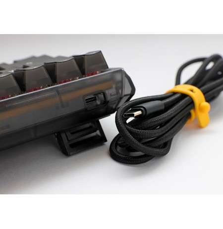 Ducky One 3 Aura Black Mini Gaming Keyboard, RGB LED - MX-Red