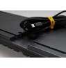 Ducky One 3 Aura Black TKL Gaming Keyboard, RGB LED - MX-Silent-Red