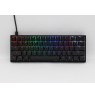 Ducky Mecha Mini Gaming Keyboard, MX-Silent-Red, RGB-LED - black