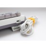 Ducky One 3 Mist Grey SF Gaming Keyboard, RGB LED - MX-Red