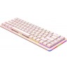 RAMPAGE MECHANICAL GAMING KEYBOARD LOW PROFILE PNK