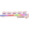 RAMPAGE MECHANICAL GAMING KEYBOARD LOW PROFILE PNK
