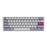 Ducky One 3 Mist Grey Mini Gaming Keyboard, RGB LED - MX-Speed-Silver (US)