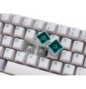 Ducky One 3 Mist Grey Mini Gaming Keyboard, RGB LED - MX-Speed-Silver (US)
