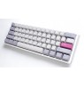 Ducky One 3 Mist Grey Mini Gaming Keyboard, RGB LED - MX-Speed-Silver (US)