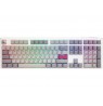 Ducky One 3 Mist Grey Gaming Keyboard, RGB LED - MX-Silent-Red (US)