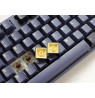 Ducky One 3 Cosmic Blue TKL Gaming Keyboard, RGB LED - MX-Speed-Silver (US)