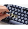 Ducky One 3 Cosmic Blue TKL Gaming Keyboard, RGB LED - MX-Speed-Silver (US)
