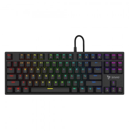 Savio Tempest x2 RGB mechanical keyboard, Outemu BLUE