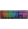 Ducky One 3 Aura Black Gaming Keyboard, RGB LED - MX-Silent-Red