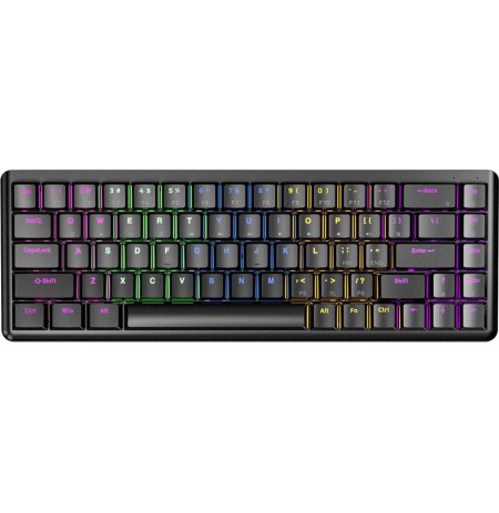 RAMPAGE MECHANICAL KEYBOARD LOW PROFILE REBEL BLK