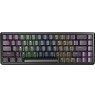 RAMPAGE MECHANICAL KEYBOARD LOW PROFILE REBEL BLK