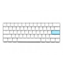 Ducky One 2 Pro Mini White Edition Gaming Keyboard, RGB LED - Gateron Yellow