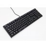 Ducky One 2 Backlit PBT Gaming Keyboard, MX Silver, White LED - Black