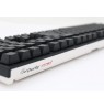 Ducky One 2 Backlit PBT Gaming Keyboard, MX Silver, White LED - Black