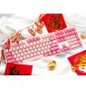Ducky One 3 Gossamer Pink Gaming Keyboard - MX-Speed-Silver (US)