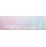 Ducky One 3 Aura White Gaming Keyboard, RGB LED - MX-Speed-Silver