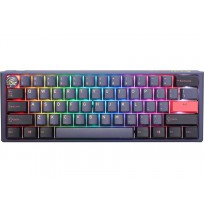 Ducky One 3 Cosmic Blue Mini Gaming Keyboard, RGB LED - MX-Silent-Red
