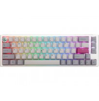Ducky One 3 Mist Grey SF Gaming Keyboard, RGB LED - MX-Ergo-Clear