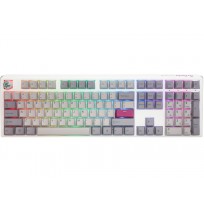 Ducky One 3 Mist Grey Gaming Keyboard, RGB LED - MX-Ergo-Clear