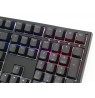 Ducky One 2 Backlit PBT Gaming Keyboard, MX-Black, RGB LED - Black