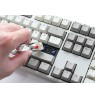 Ducky Origin Vintage Gaming Keyboard, Cherry MX-Speed-Silver