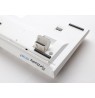 Ducky One 2 TKL PBT Gaming Keyboard, MX-Silent-Red, RGB LED - white