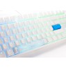 Ducky One 2 TKL PBT Gaming Keyboard, MX-Silent-Red, RGB LED - white