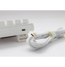 Ducky One 2 Pro Mini White Edition Gaming Keyboard, RGB LED - Kailh White