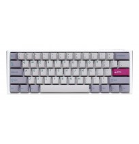 Ducky One 3 Mist Grey Mini Gaming Keyboard, RGB LED - MX-Brown
